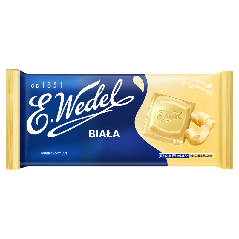 E.Wedel, czekolada biała, 80 g