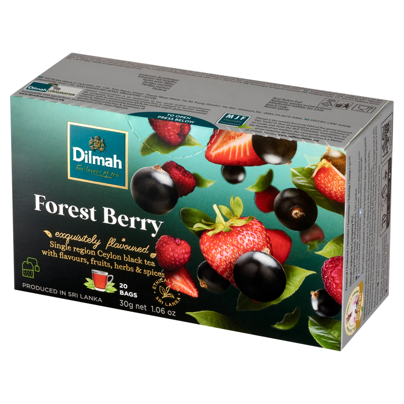 Dilmah Forest Berry ex20 z zawieszką DILM.FOR.BE.EX20.ET
