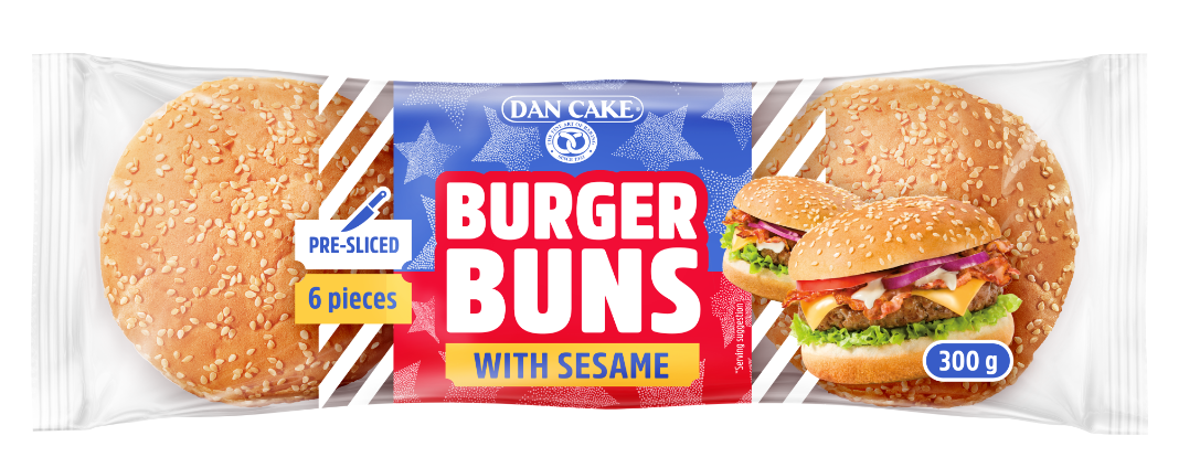 Dan Cake Hamburger Z Sezamem 300G (X 6Szt)