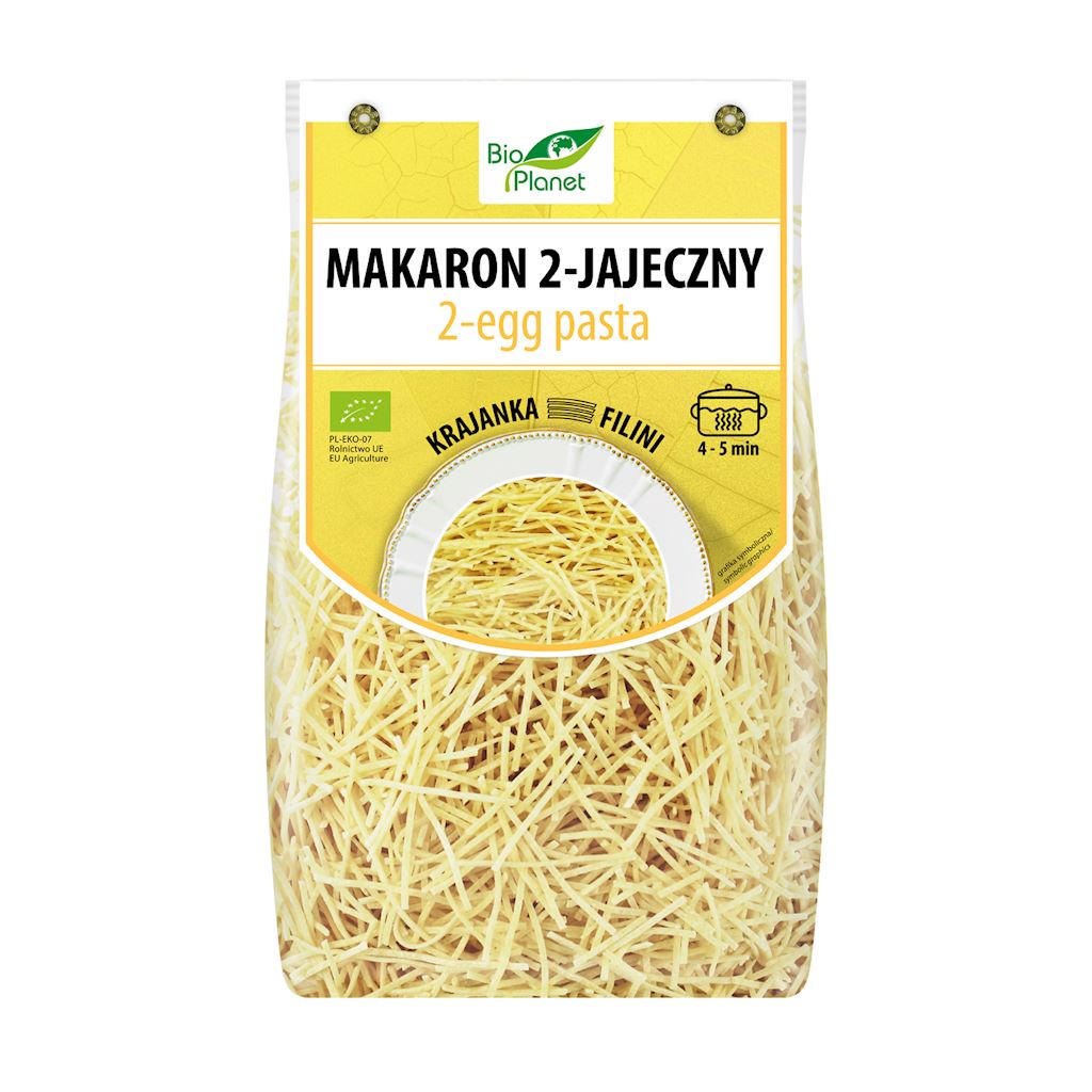 Bio Europa Makaron 2-JAJECZNY krajanka BIO 250g BIO EUROPA 000-9D4C-19504