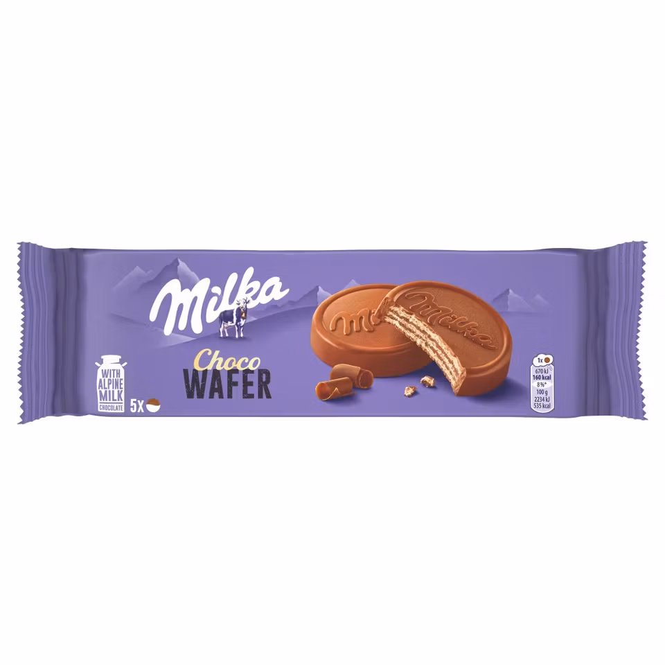 Milka Choco Wafer wafelki z kremem kakaowym