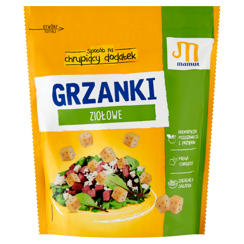 Grzanki ziołowe 150 g Mamut