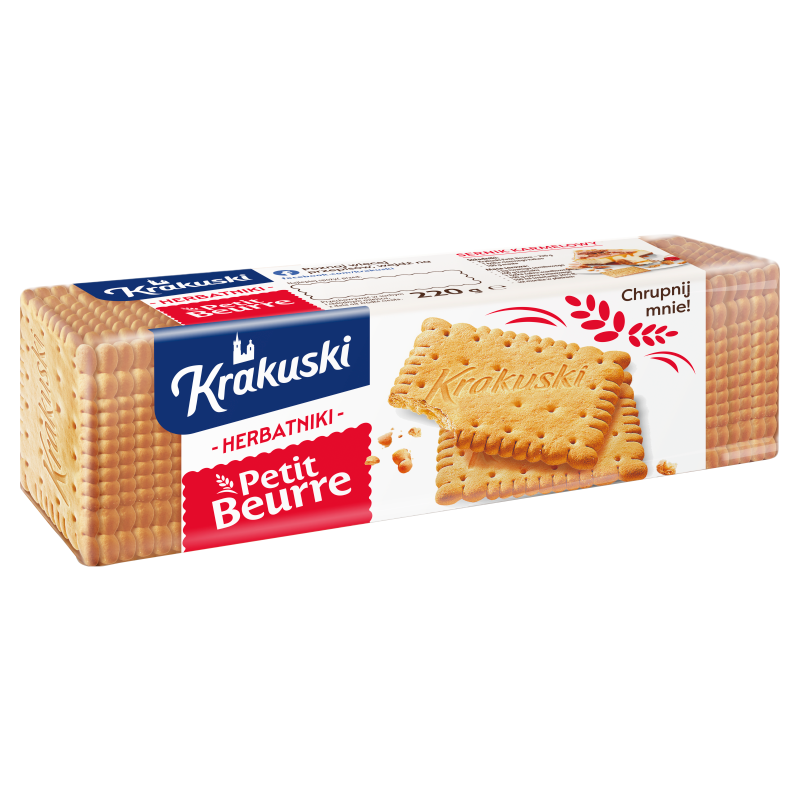 Krakuski BAH.PETIT BEURRE 220G 21 X 220 G