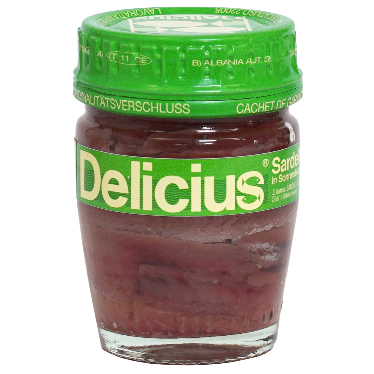 Delicius Filety Anchois w oleju słonecznikowym 58 g