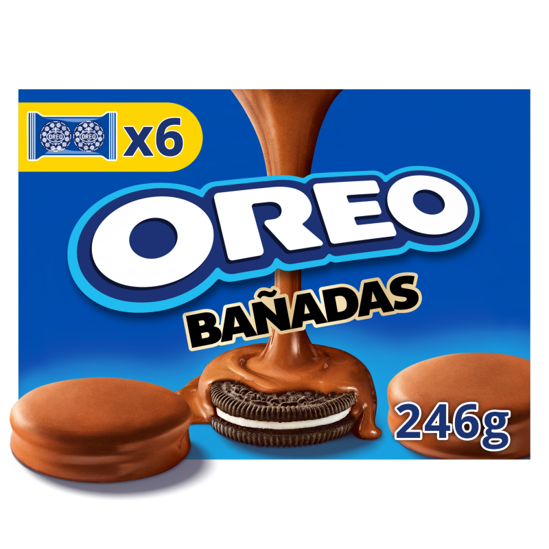 Oreo - Ciastka kakaowe z nadzieniem waniliowym oblane polewą kakaową