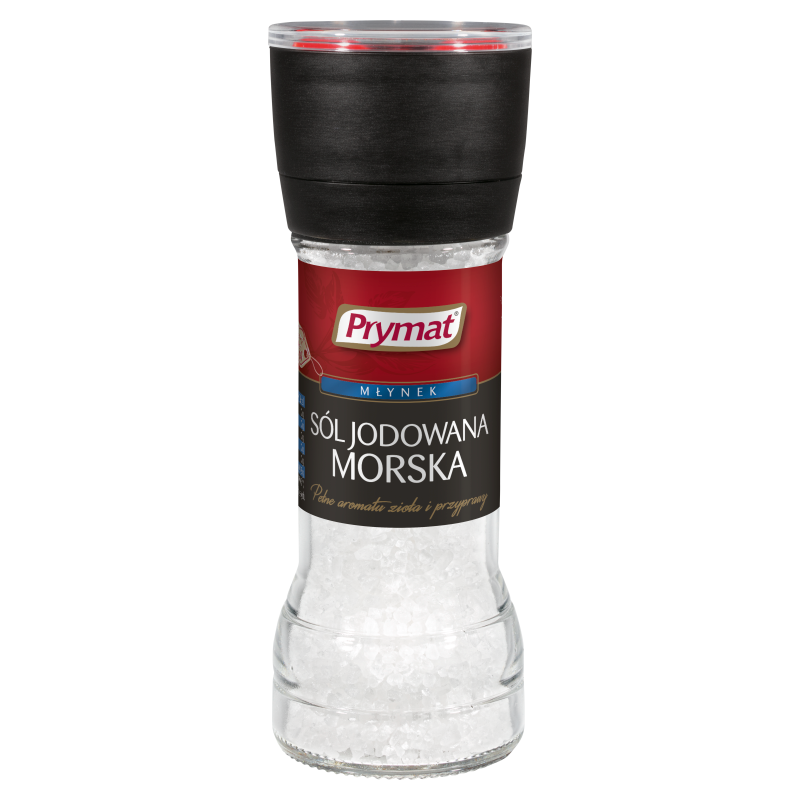 Prymat Sól morska młynek
