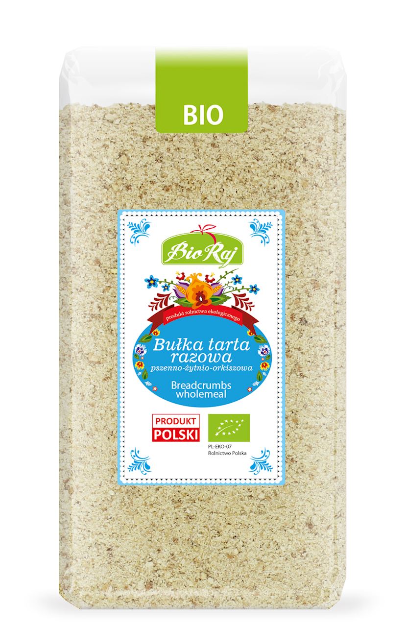 Bio Raj BUŁKA TARTA RAZOWA BIO 500 g - bioplanet-8389