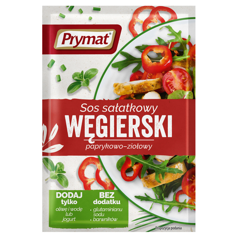 Prymat SOS SAŁATKOWY WĘGIERSKI 9G zakupy dla domu i biura 34282285