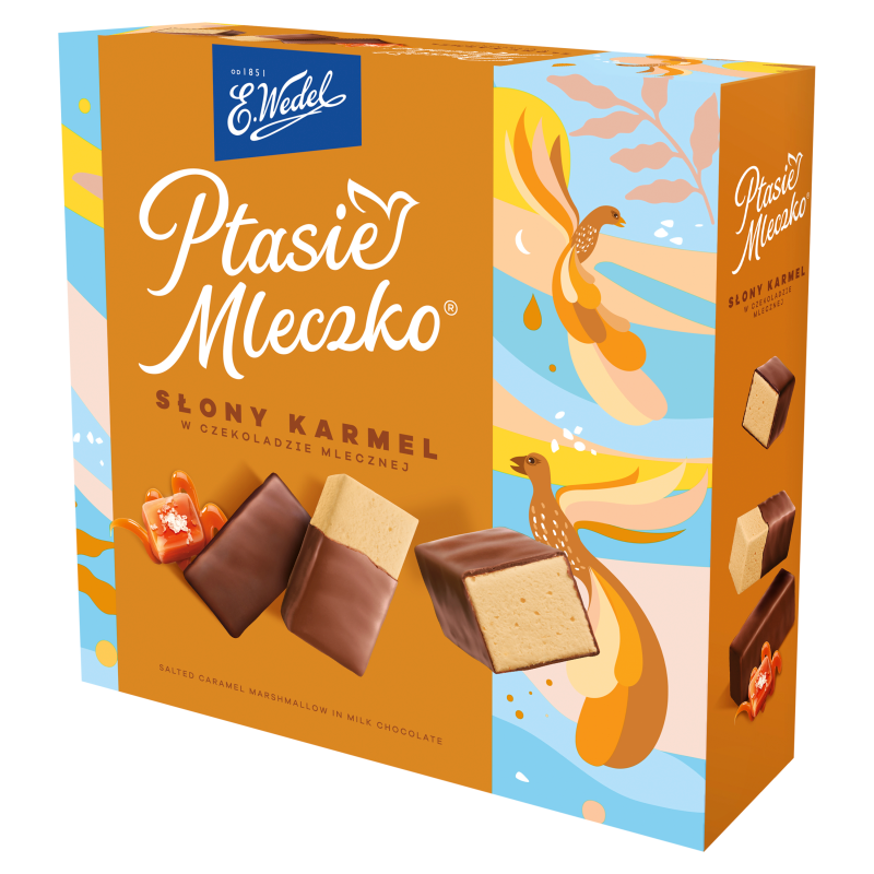 E. Wedel Ptasie Mleczko słony karmel 340 g