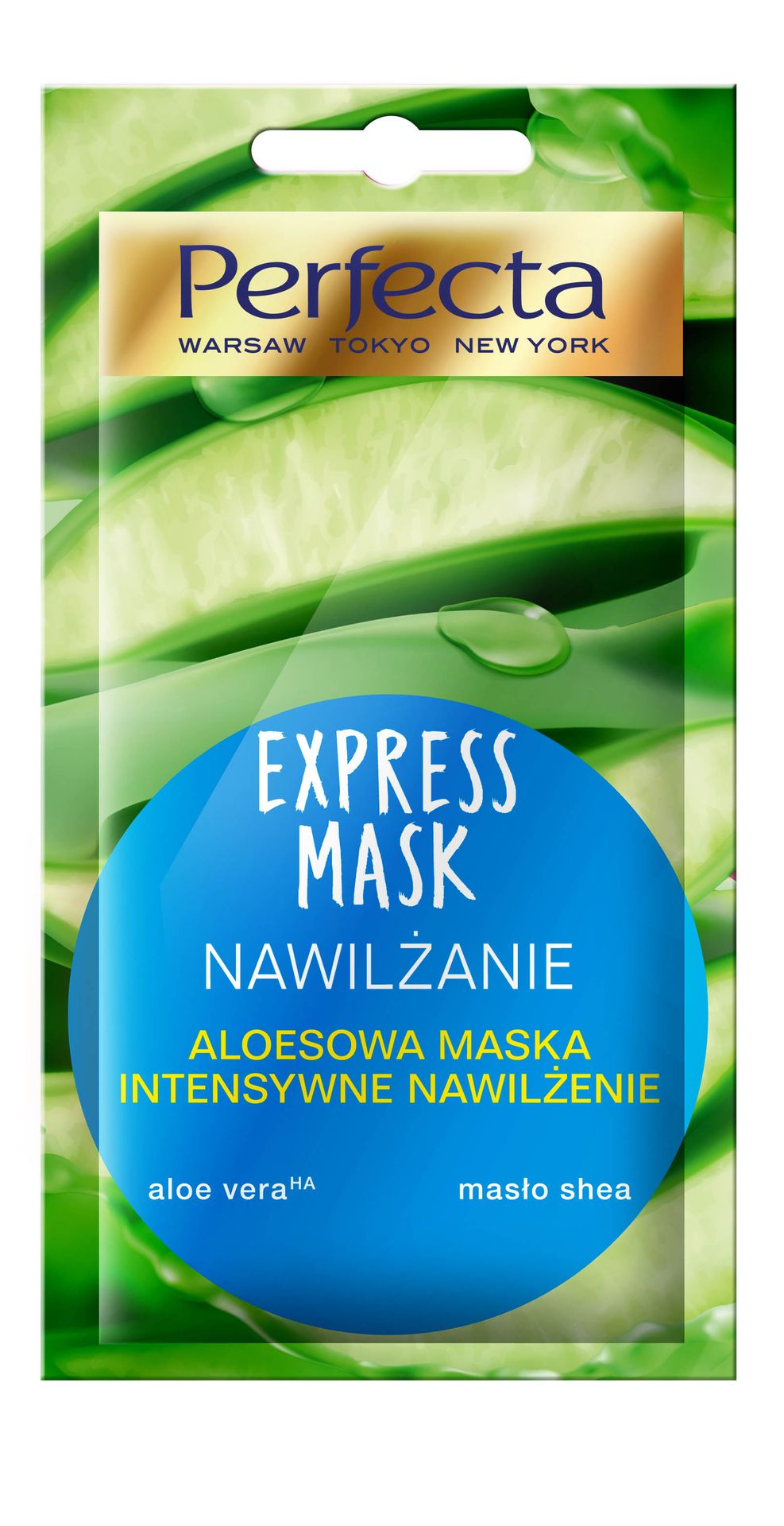 PERFECTA Aloesowa Maska Intensywnie Nawilżająca