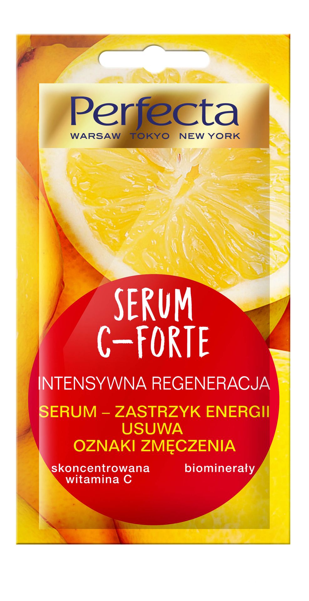 PERFECTA Maska do twarzy Serum-C Forte intensywna regeneracja