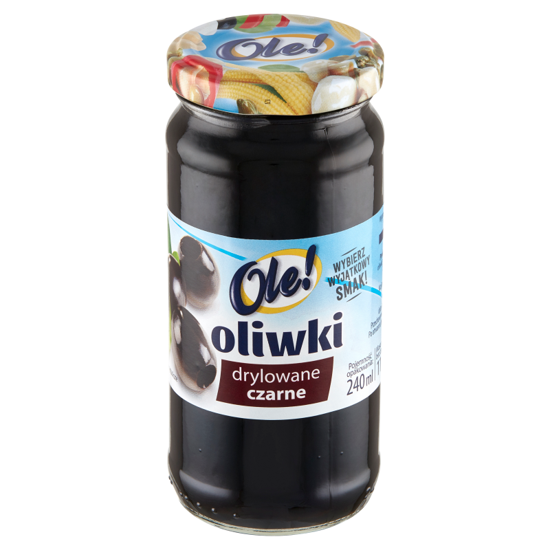 Ole! Oliwki czarne drylowane 240 ml