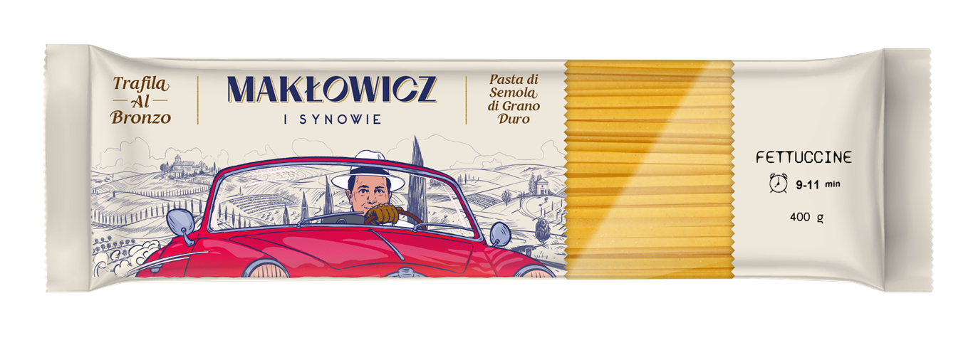 MAKARON MAKŁOWICZ FETTUCINE 400G