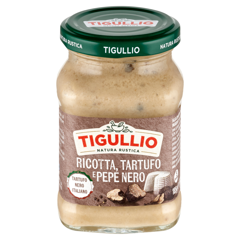 Star Star Tigullio Ricotta, trufle i czarny pieprz - Pesto, sos do makaronu (185 g) 2656g63376d6