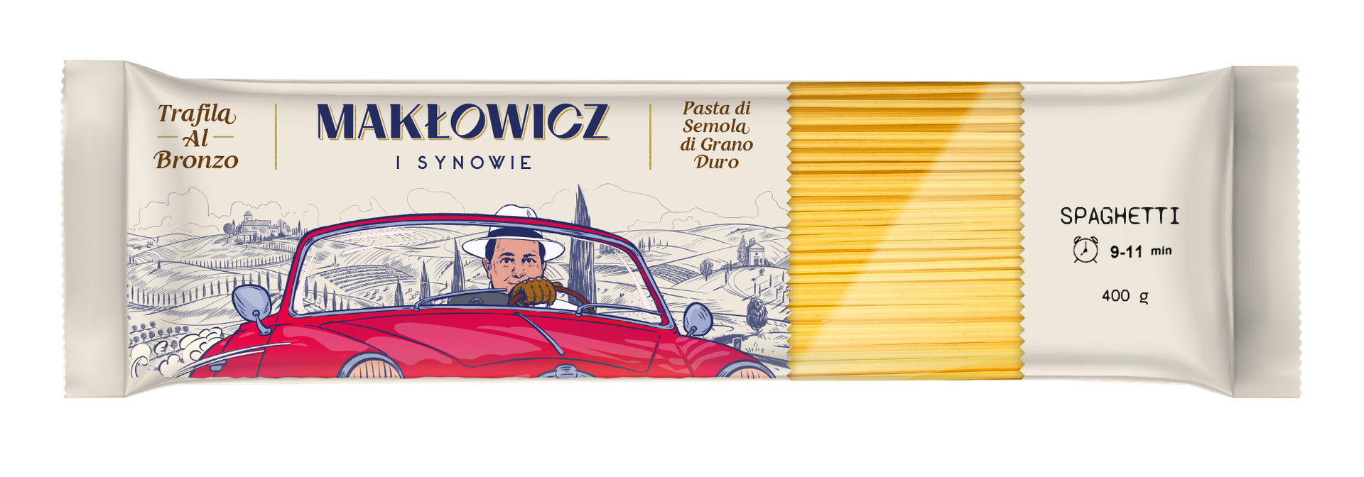 MAKARON MAKŁOWICZ SPAGHETTI 400G