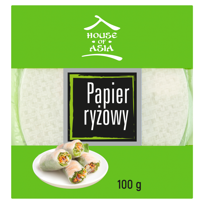 House of Asia HA PAPIER RYŻOWY HOUSE OF ASIA 100G OKRĄGŁY