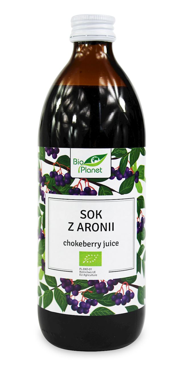 Bio Planet SOK Z ARONII BIO 500 ml -