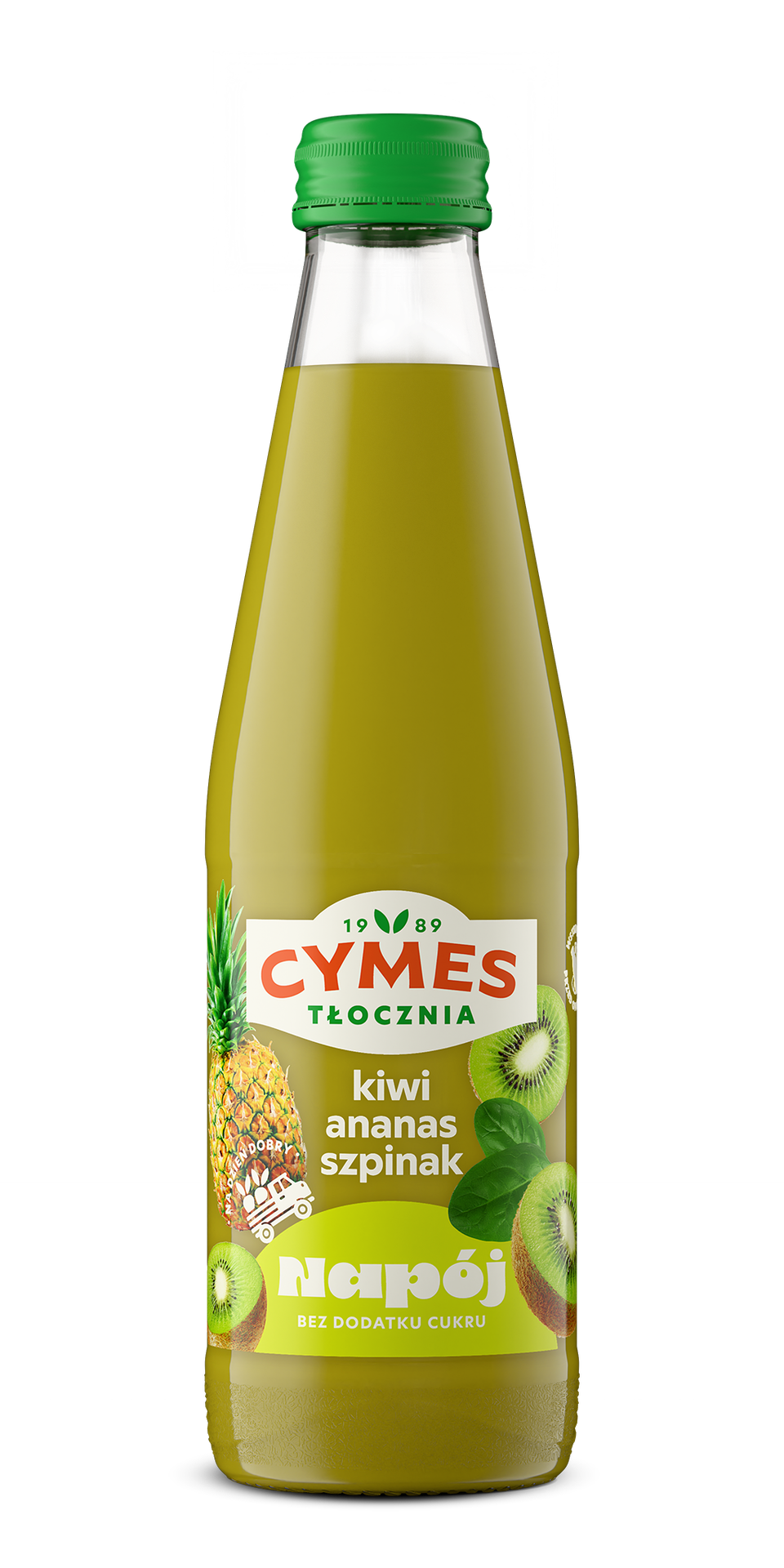 Ananas (19,9%) - Kiwi (16,5%) - Szpinak (9%) 250 Ml Smaki Victorii