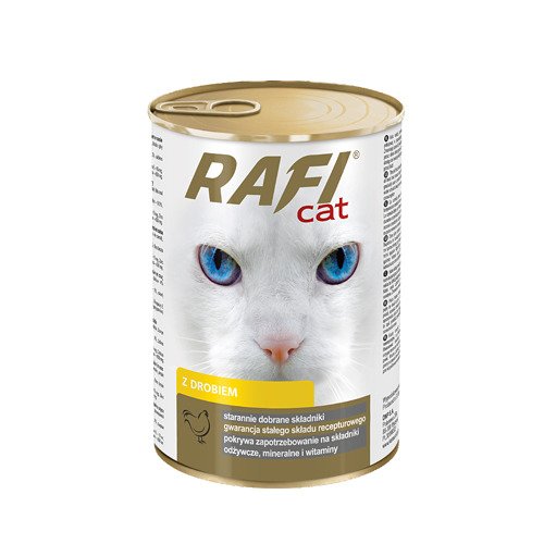 RAFI Pokarm dla kotów w puszce - drób