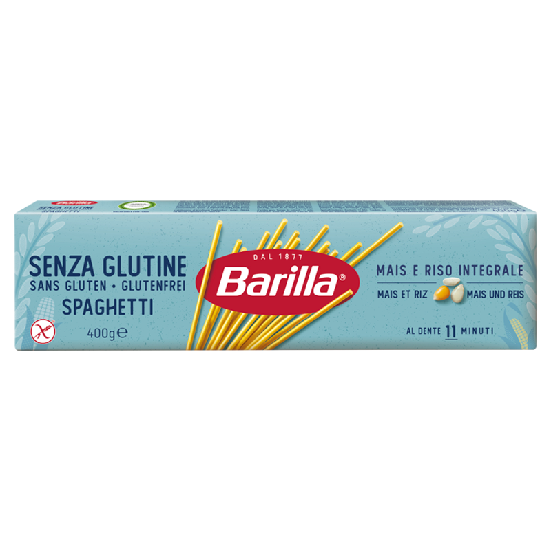 BARILLA Spaghetti Senza Glutine - Makaron bezglutenowy (400 g) 260F-150665558909
