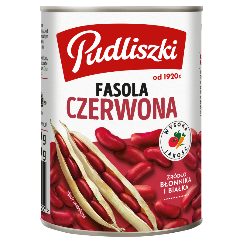 Pudliszki Fasola czerwona konserwowa 400 g