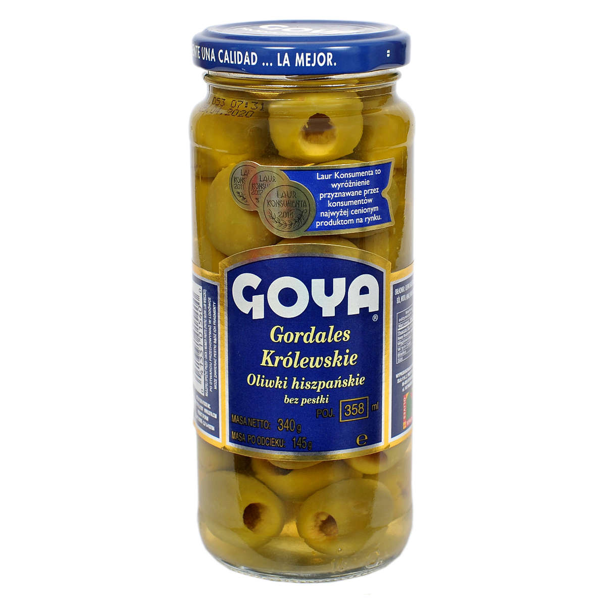 Goya oliwki gordales bez pestek 358ml