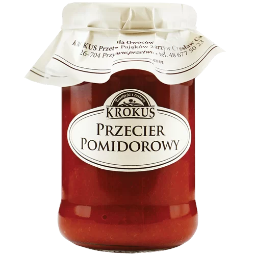 Krokus Przecier Pomidorowy Pomidory 340g - Krokus smaknatury-KROPRZECIPOMI