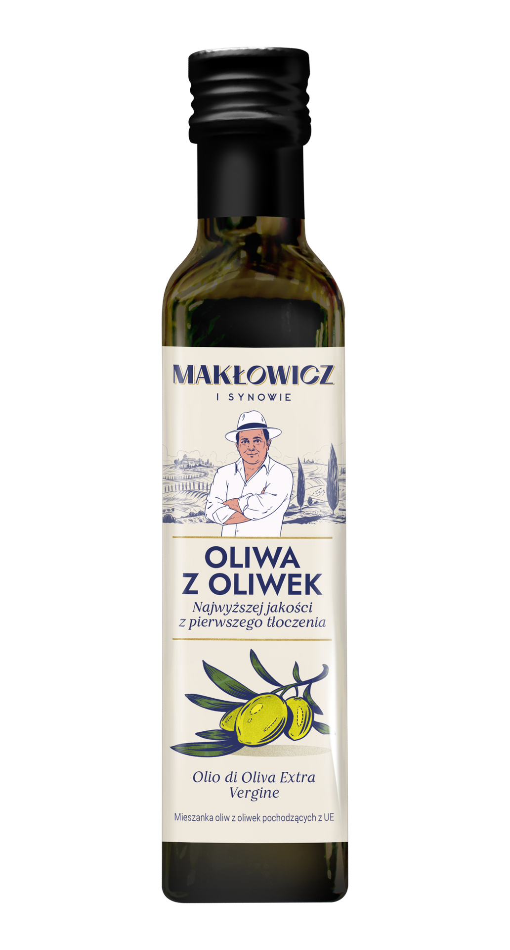 Oliwa z oliwek Extra Virgin Makłowicz i Synowie 250 ml