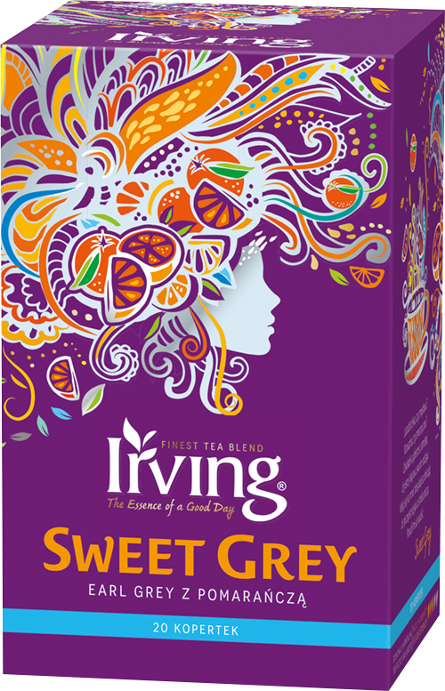 IRVING herbata CZARNA Sweet Grey earl grey 20 Kopert