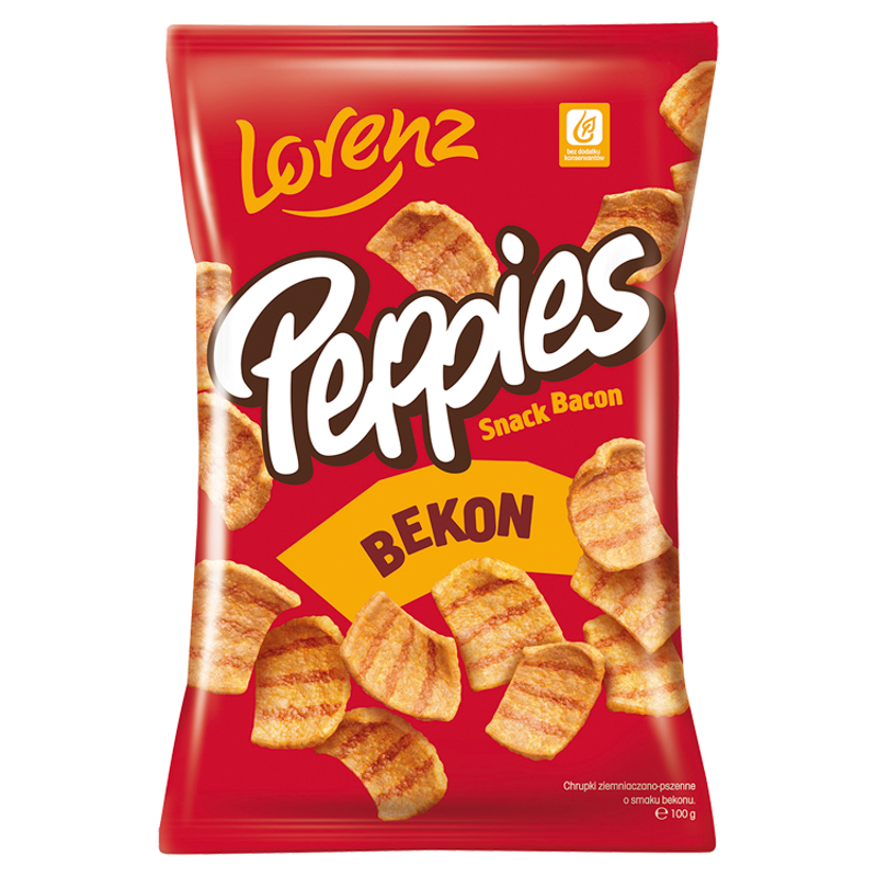 Peppies LOR.PEPPIES BACON 100G zakupy dla domu i biura 45527488