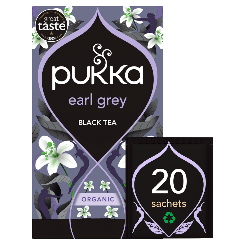 Pukka Herbata Gergeous Earl Grey Bio 20 saszetek