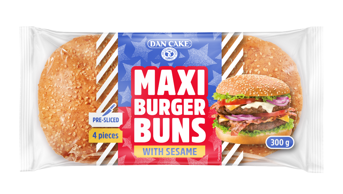 Dan Cake - Maxi burger z sezamem