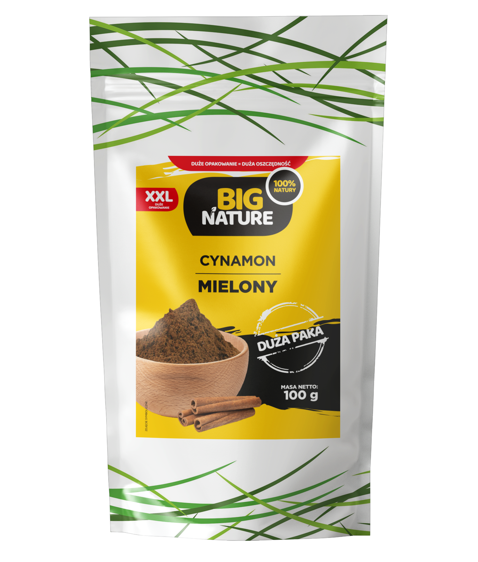 Big Nature Cynamon mielony 100 g