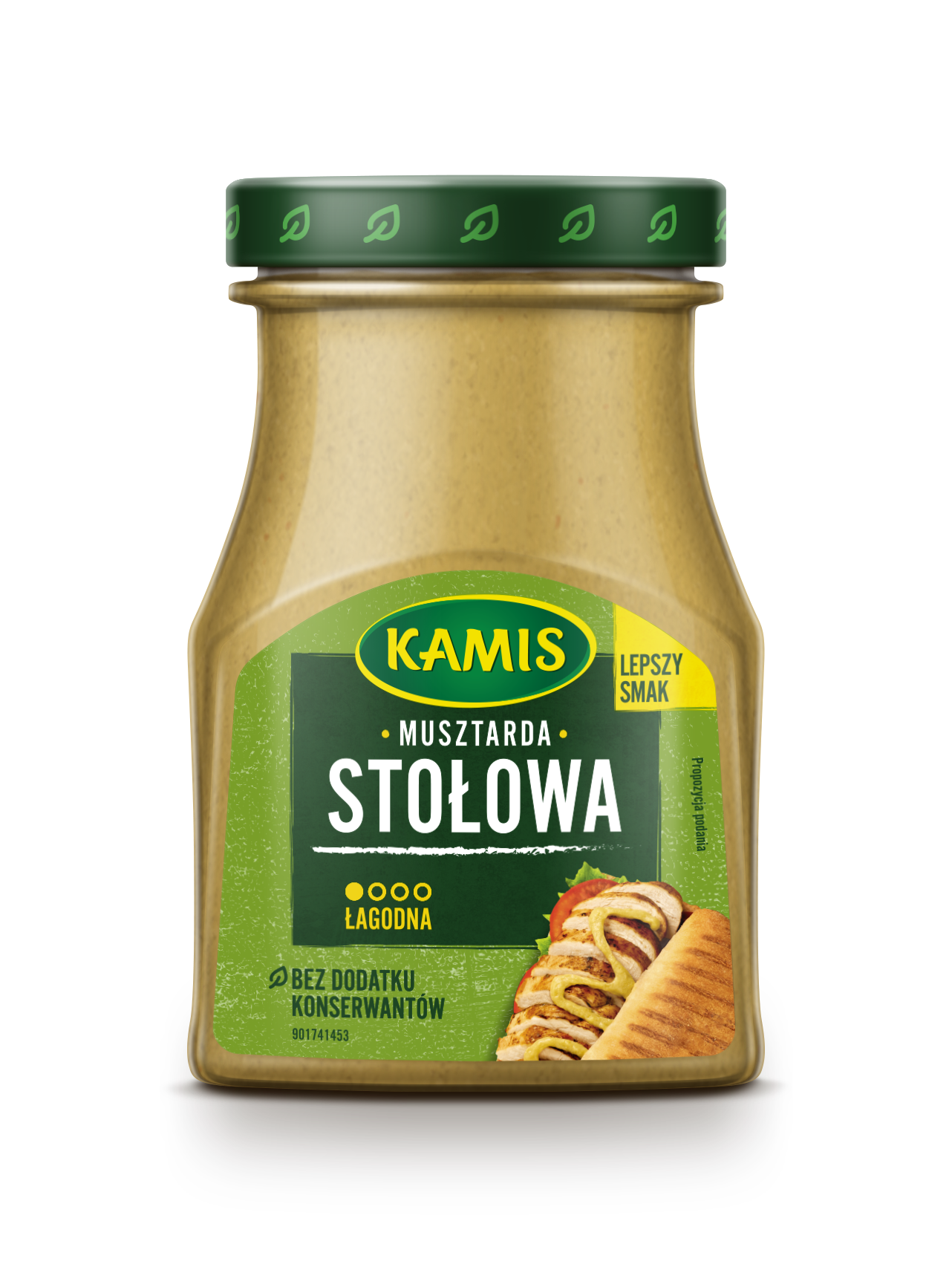 Kamis MUSZTARDA STOŁOWA 185G zakupy dla domu i biura! 66876822