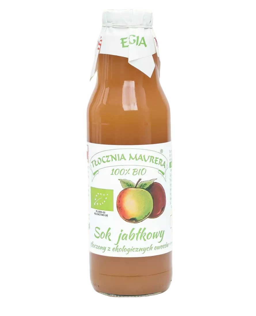 TŁOCZNIA MAURERA Ekologiczny sok owocowy z jabłek 0,7l - Tłocznia Maurera 5906881861936