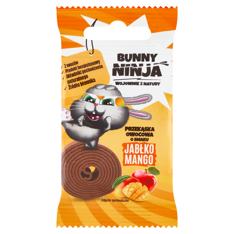 przekąska owocowa o smaku jabłko-mango