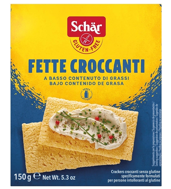Schar fette croccanti pieczywo chrupkie 150g 8008698007303