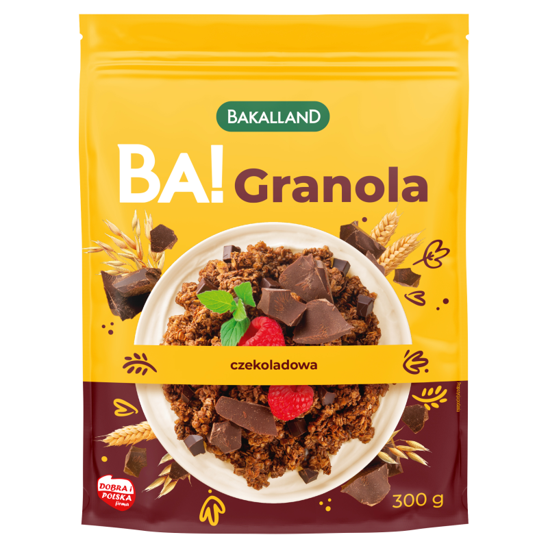 Bakalland BA! Granola czekoladowa 300 g