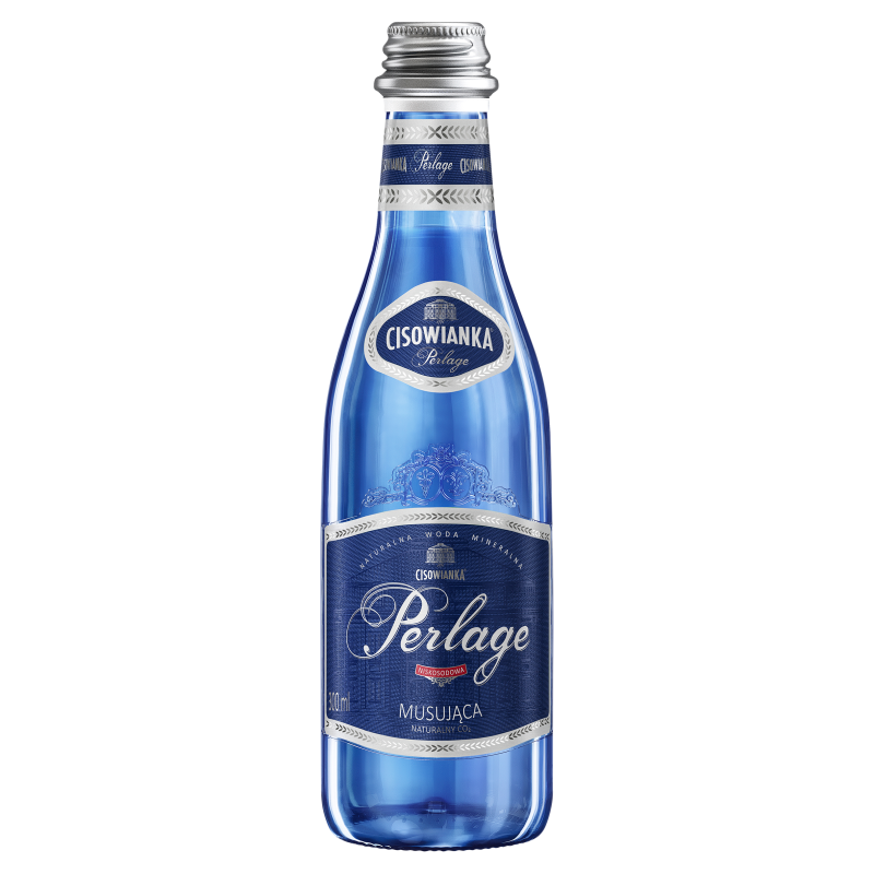 Cisowianka Woda 330ml musująca w szkle 24szt. SPP.038