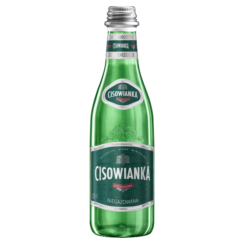 Cisowianka Woda Classique Niegazowana Butelka Szklana 0 3l 105L006