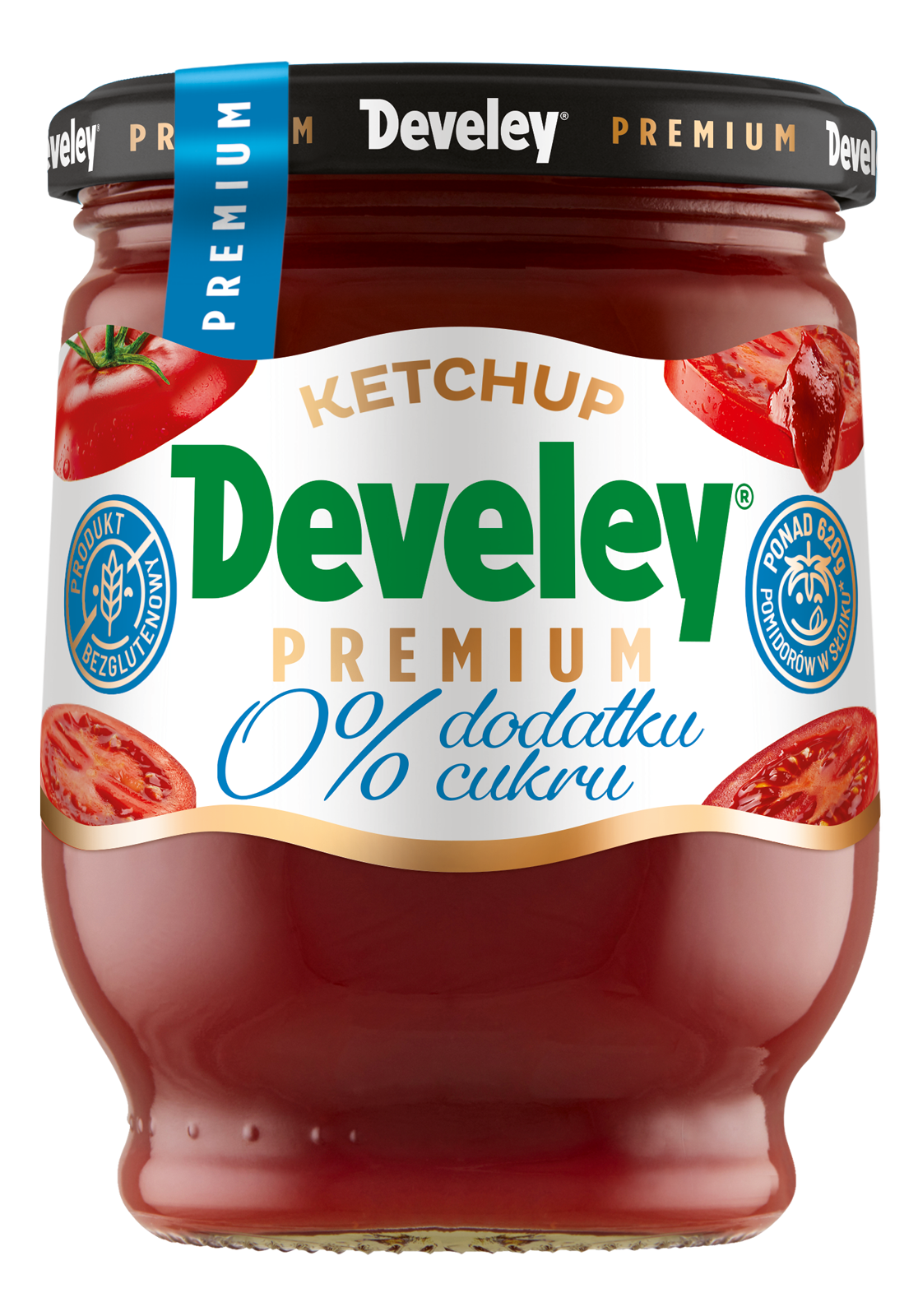 Ketchup Premium bez dodatku cukru 260g Develey