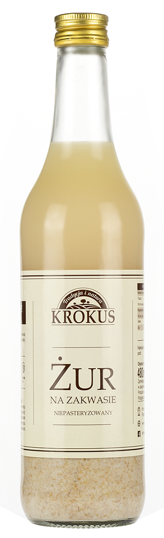 Żur Na Zakwasie Niepasteryzowany 480 ML