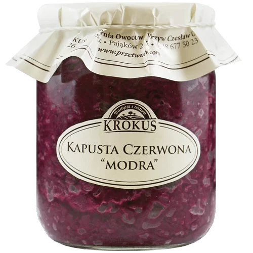 Krokus Kapusta Czerwona Modra 500g - Krokus smaknatury-KROKAPUSTACZE