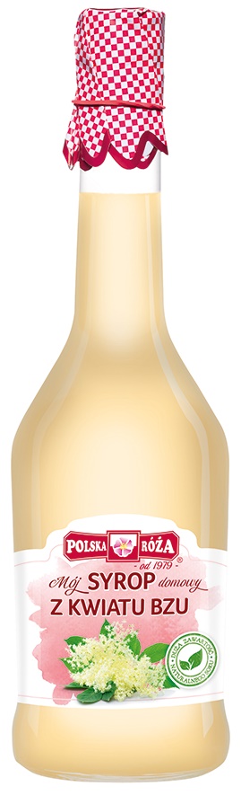 POLSKA RÓŻA Syrop z kwiatów bzu 500ml POLSKA RÓŻA 11POLSYRKW
