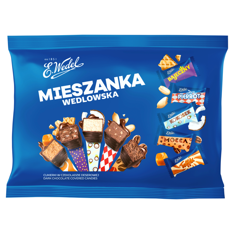 E. Wedel Mieszanka Wedlowska cukierki w ciemnej czekoladzie 1 kg