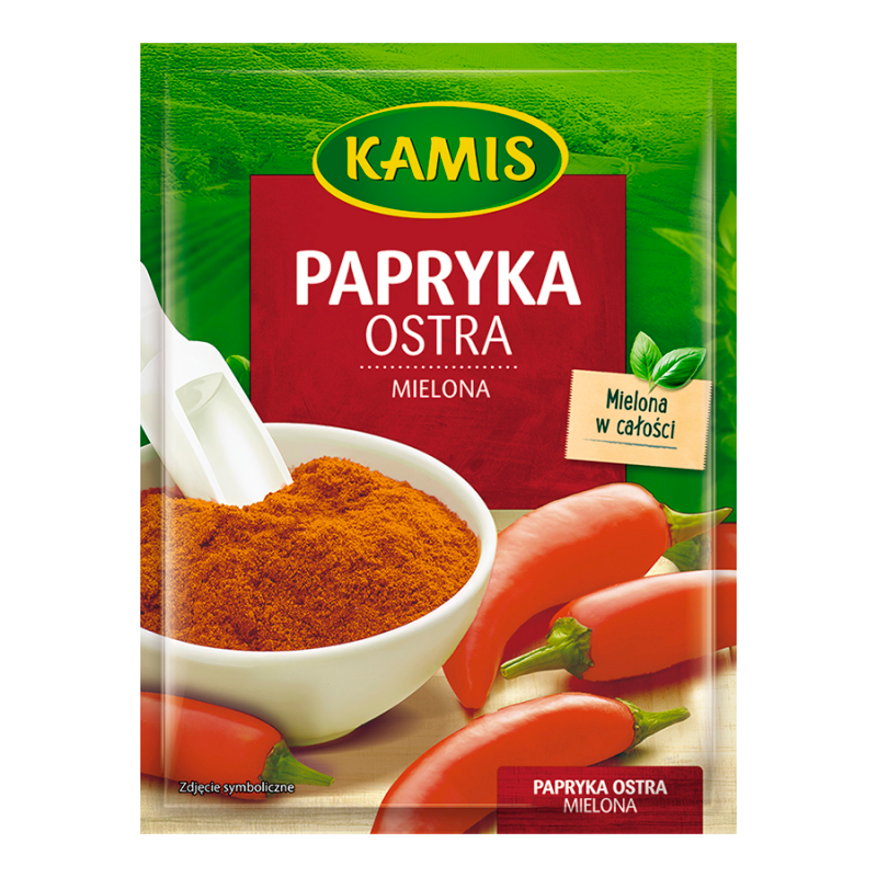 Kamis Papryka ostra mielona 16g