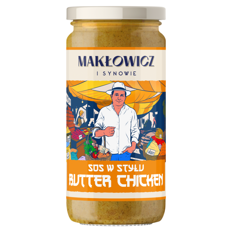 Pomidorowo-maślany sos w stylu Butter Chicken Makłowicz i Synowie 400 g