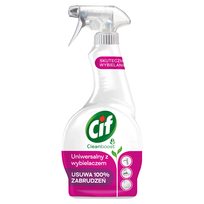 CIF Płyn do czyszczenia w sprayu Wybielający 500ml