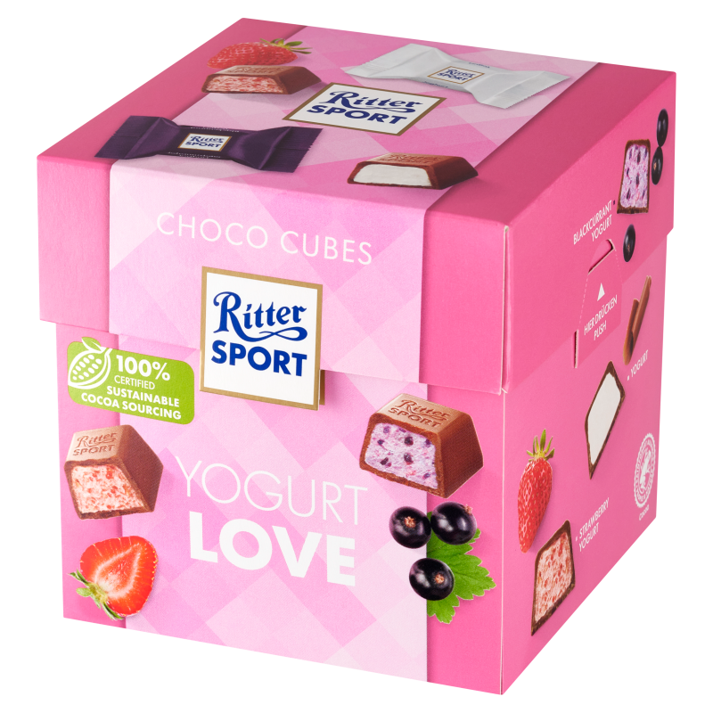 Ritter Sport Czekoladki Jogurt Love 22szt