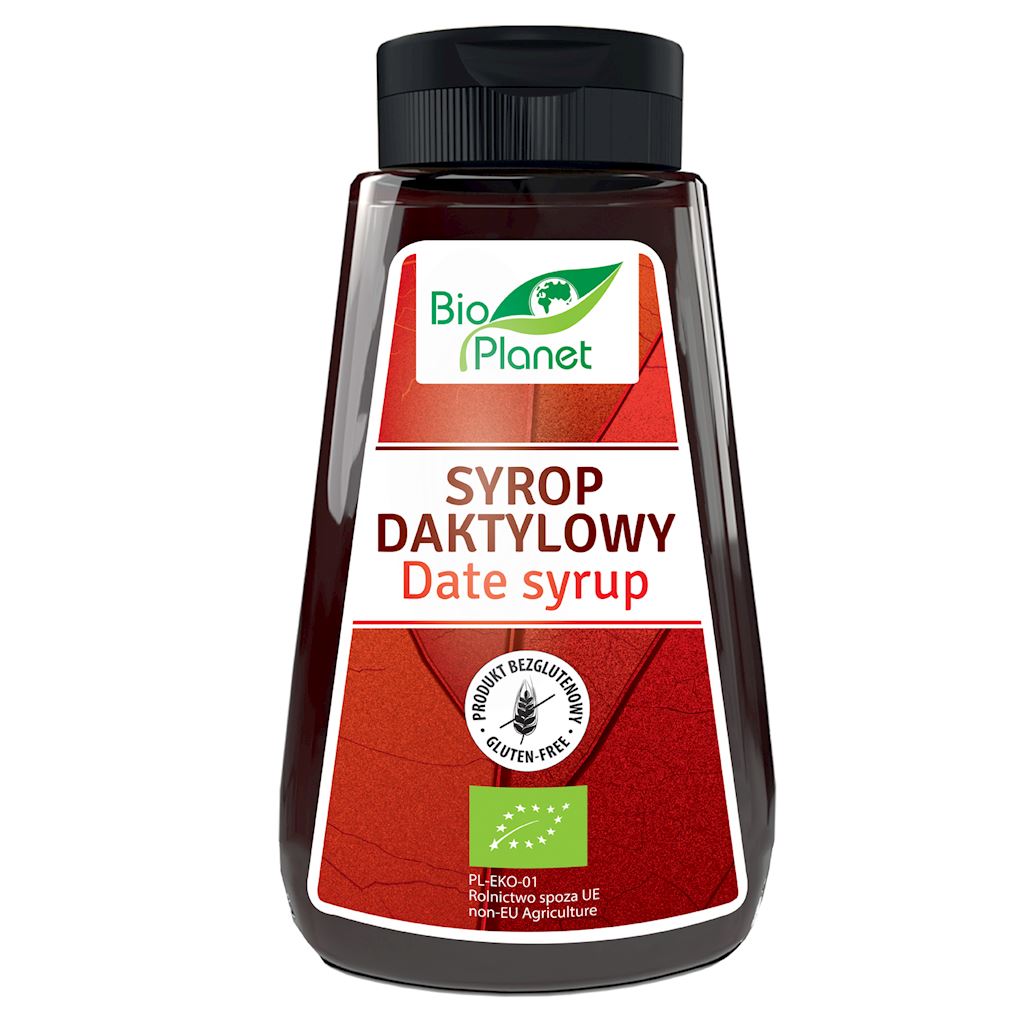 Bio Planet Syrop daktylowy bezglutenowy BIO 250 ml 340 g) 000-F98D-333C7